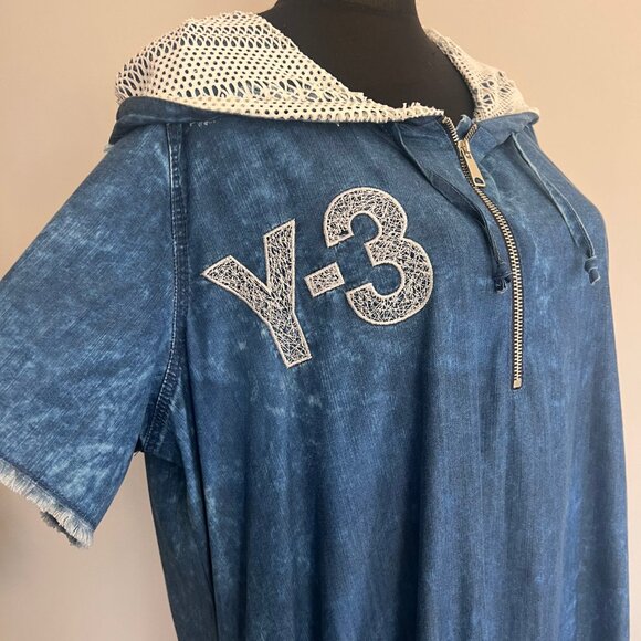 NWT M’ De Pompadour Oversized Denim Dress. Artistry Details Size 18 - Picture 4 of 16